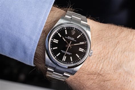 rolex op 41 silver|Rolex oyster perpetual 41mm black.